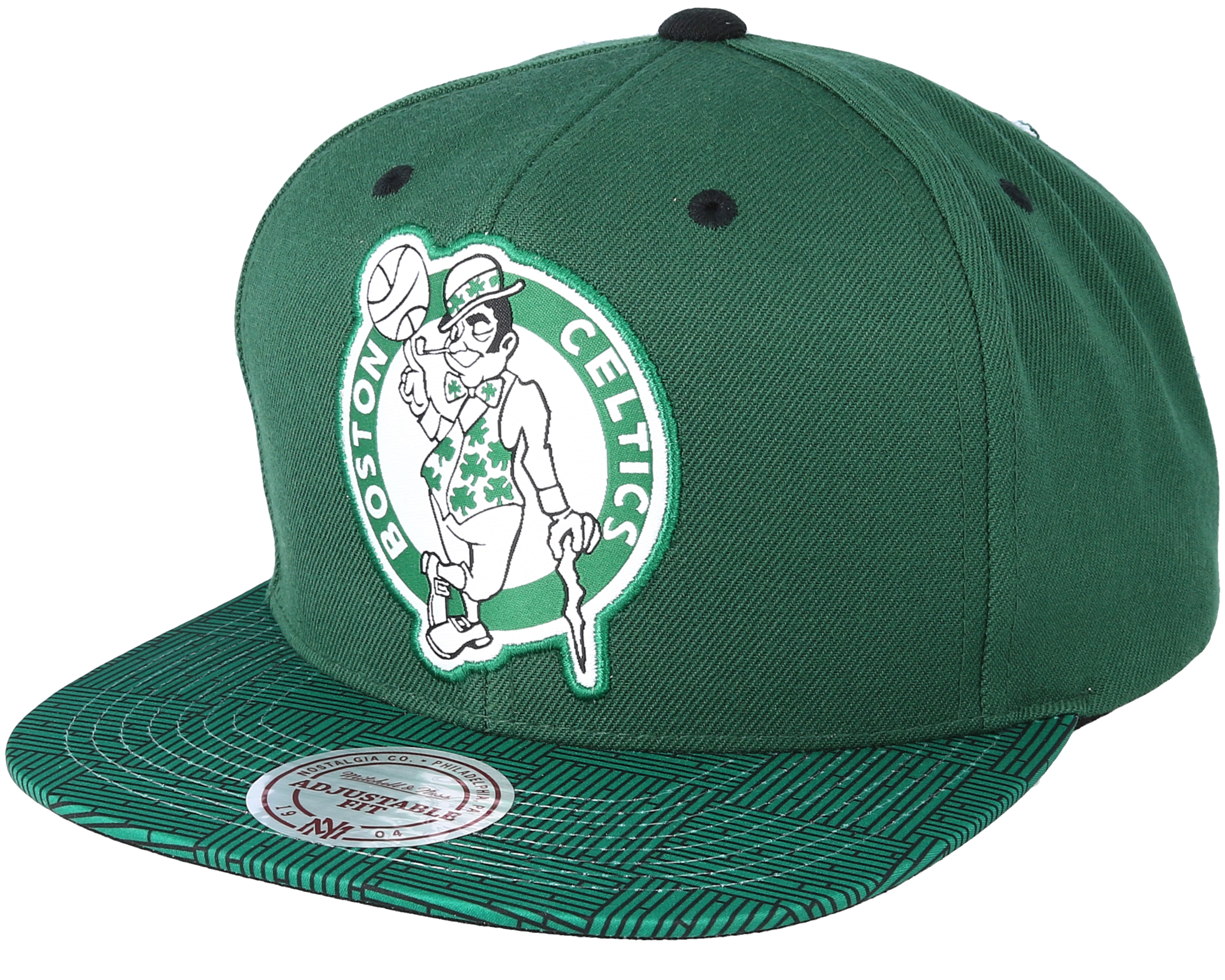 Boston Celtics Diamond Green Snapback Mitchell & Ness caps