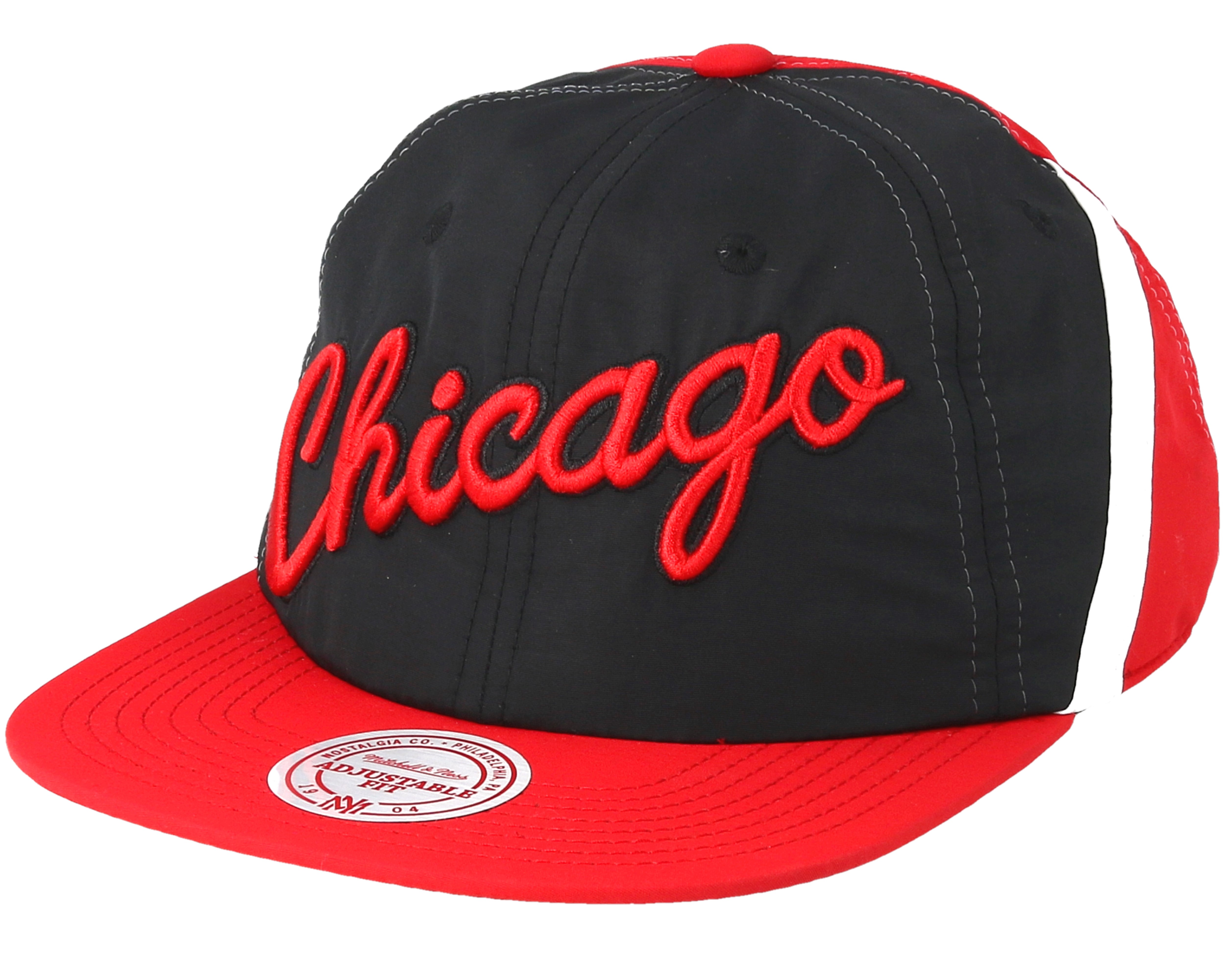 Chicago Bulls Anorak Red/Black Snapback Mitchell & Ness caps
