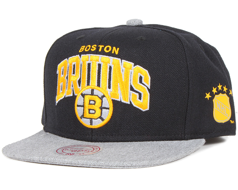 Boston Bruins Forward Line Snapback Mitchell & Ness caps