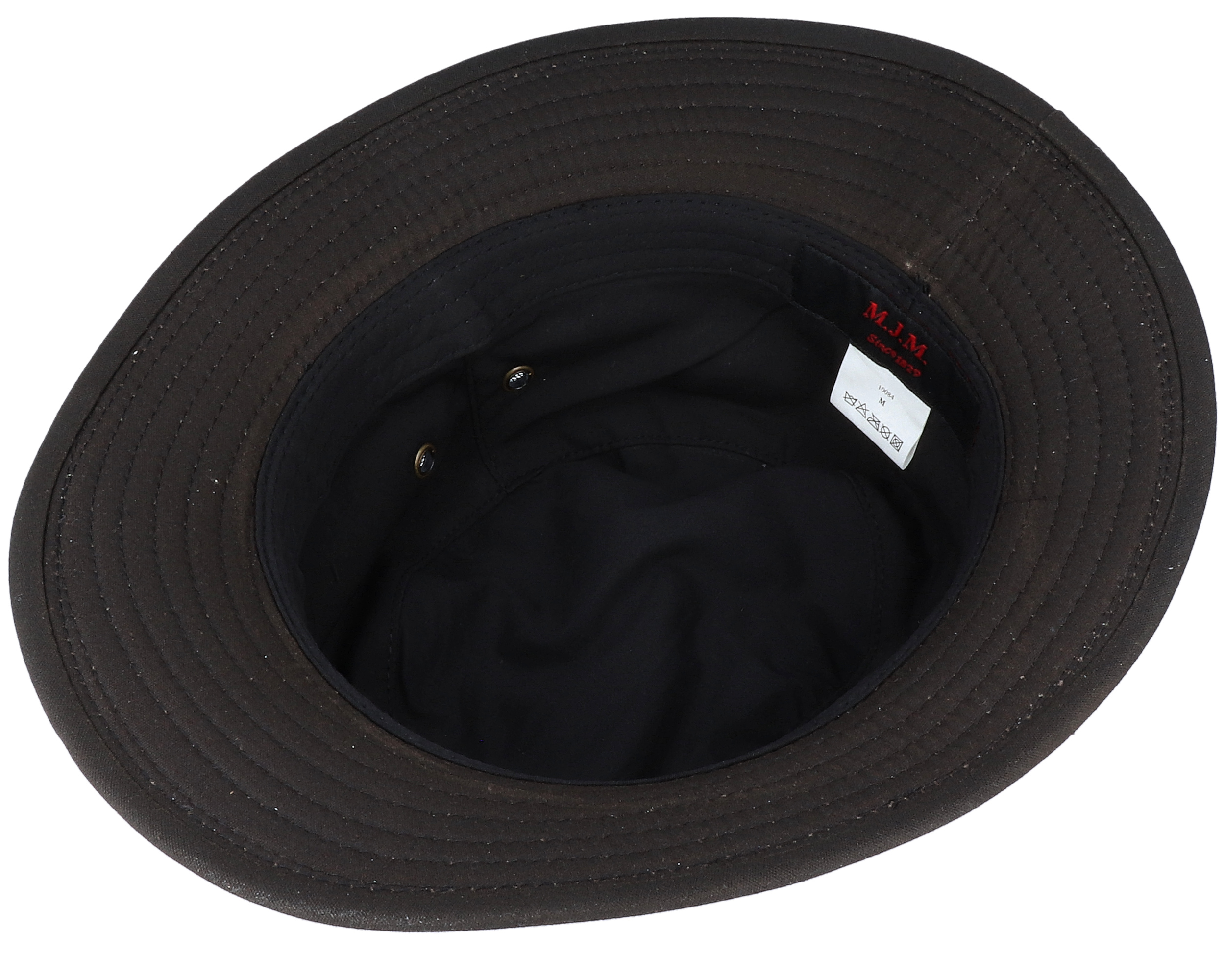 Ben Wax Cotton Brown 6 Bucket - MJM Hats hats - Hatstoreworld.com