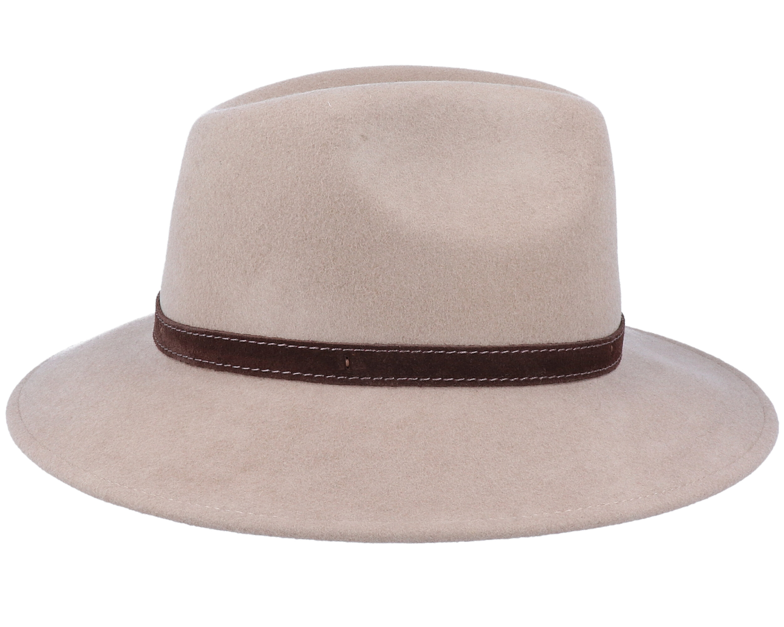 Levi Woolfelt Wr Crush. Beige Fedora MJM Hats hats