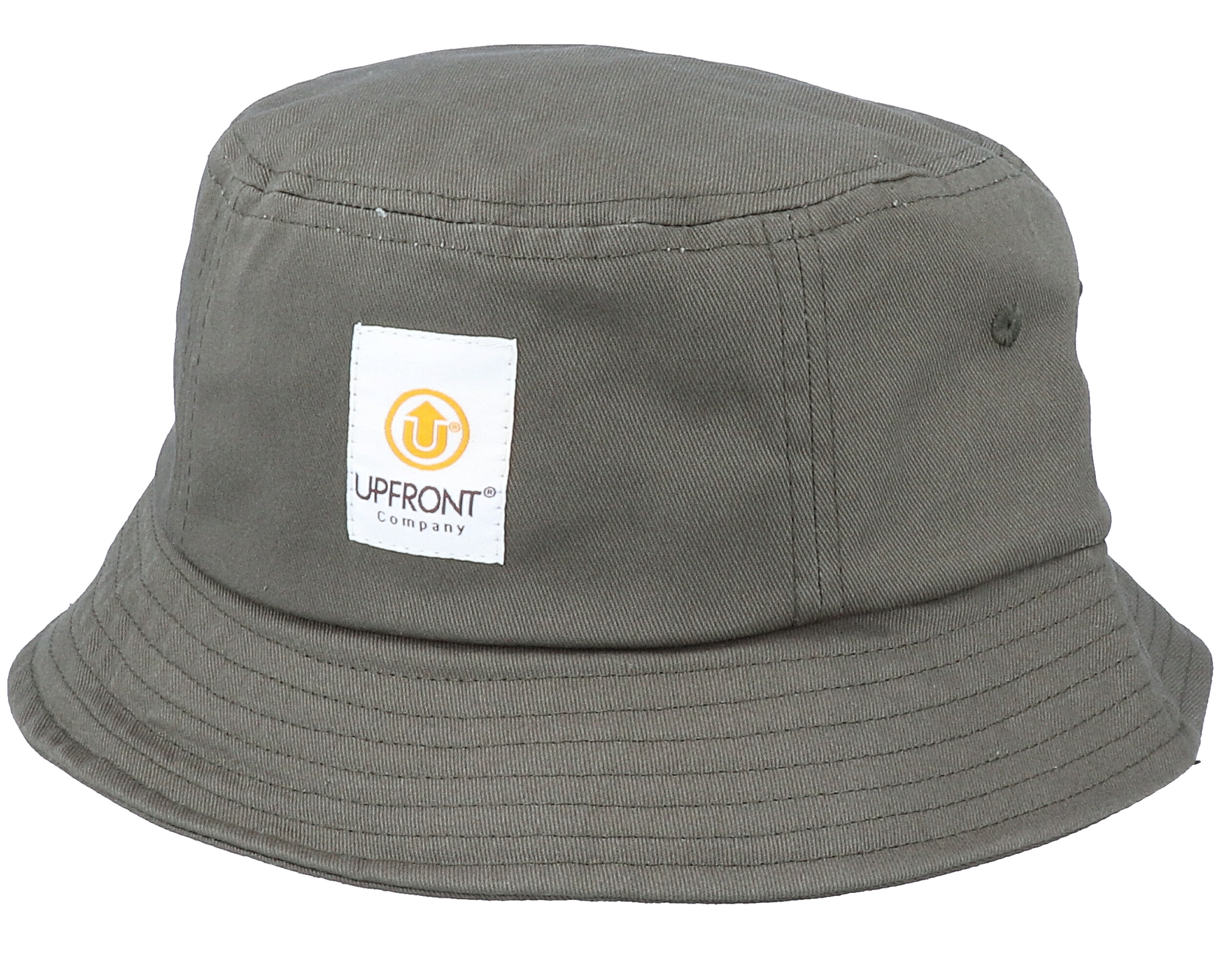 Stranded Bucket Hat Army Green Bucket Upfront hats Hatstore.co.uk