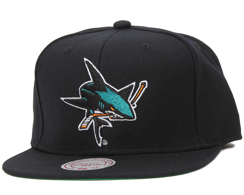 Casquette Snapback NHL San Jose Sharks Vintage - Noire - The G Cap Youngan - NEUVE Avec étiquette