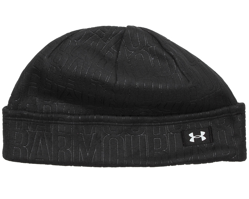 Cozy Fleece Black Beanie Under Armour beanies Hatstore.co.uk