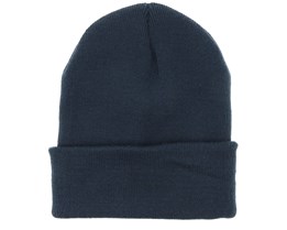 Knitted Beanie French Navy - Beanie Basic