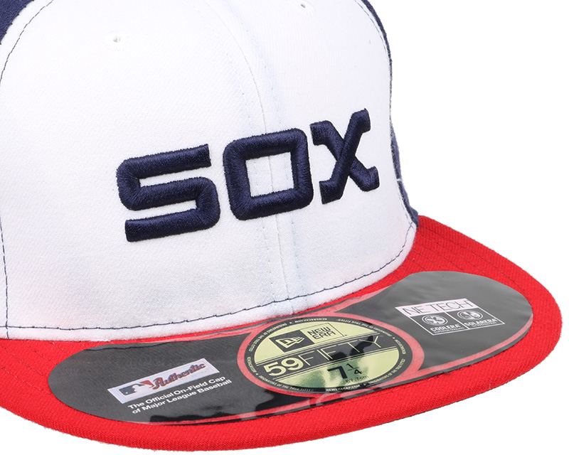 New Era Men's Chicago White Sox 59FIFTY Authentic On-Field Baseball Cap | Official MLB Fitted Hat