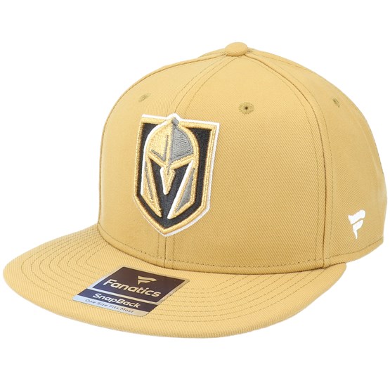 Vegas Golden Knights Primary Logo Core Gold Snapback Fanatics Caps Hatstoreworld Com