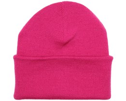 Knitted Beanie Fuschia - Beanie Basic