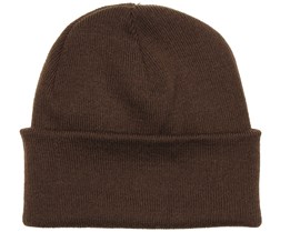 Knitted Beanie Chocolate - Beanie Basic