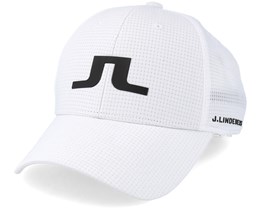 Caden Tech Mesh White Adjustable - J.Lindeberg