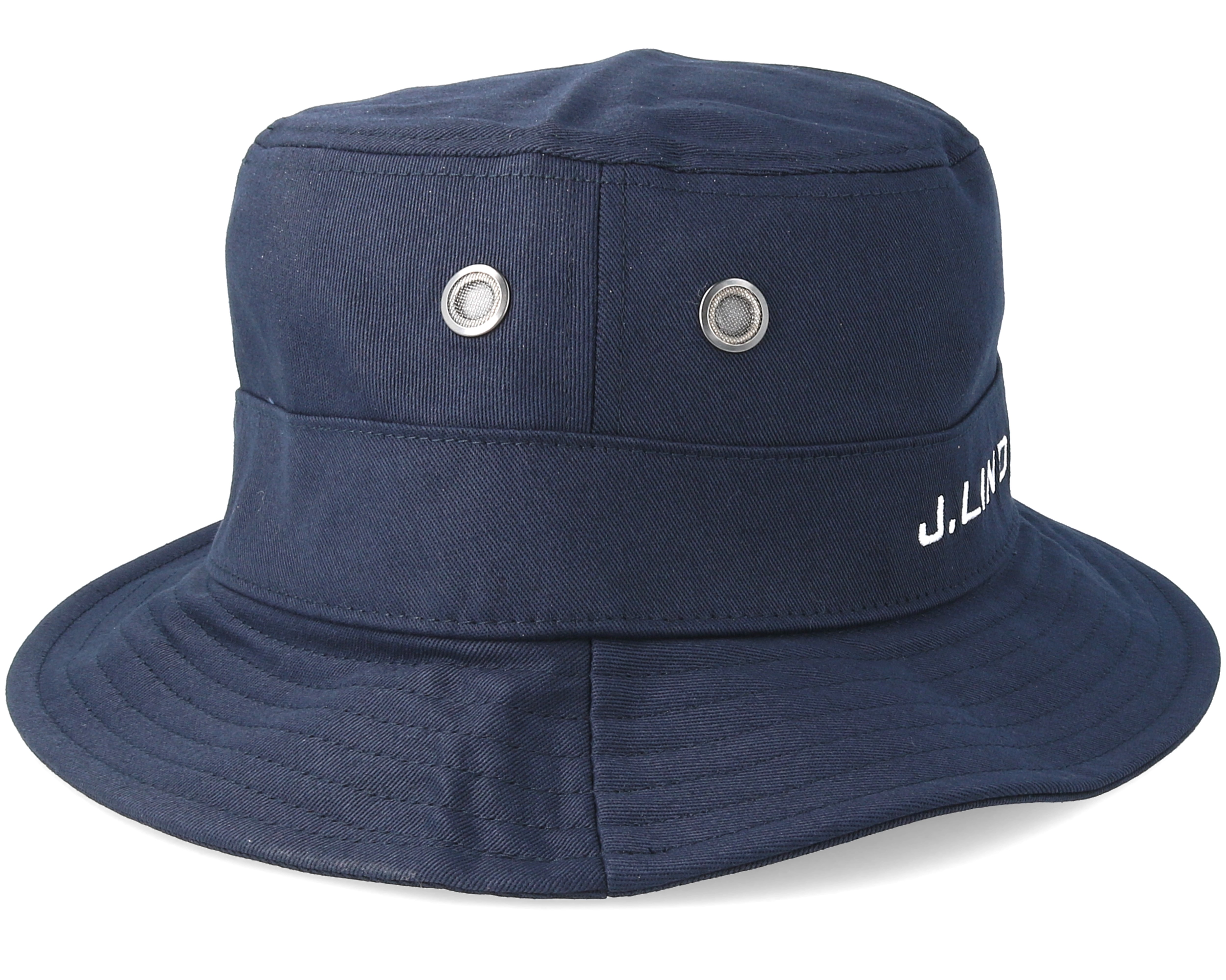Jae Twill JL Navy Bucket - J.Lindeberg hats - Hatstoreworld.com