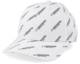 Print Flexi Twill Black/White Adjustable - J.Lindeberg