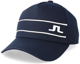 Garick Flexi Twill Navy/White Adjustable - J.Lindeberg