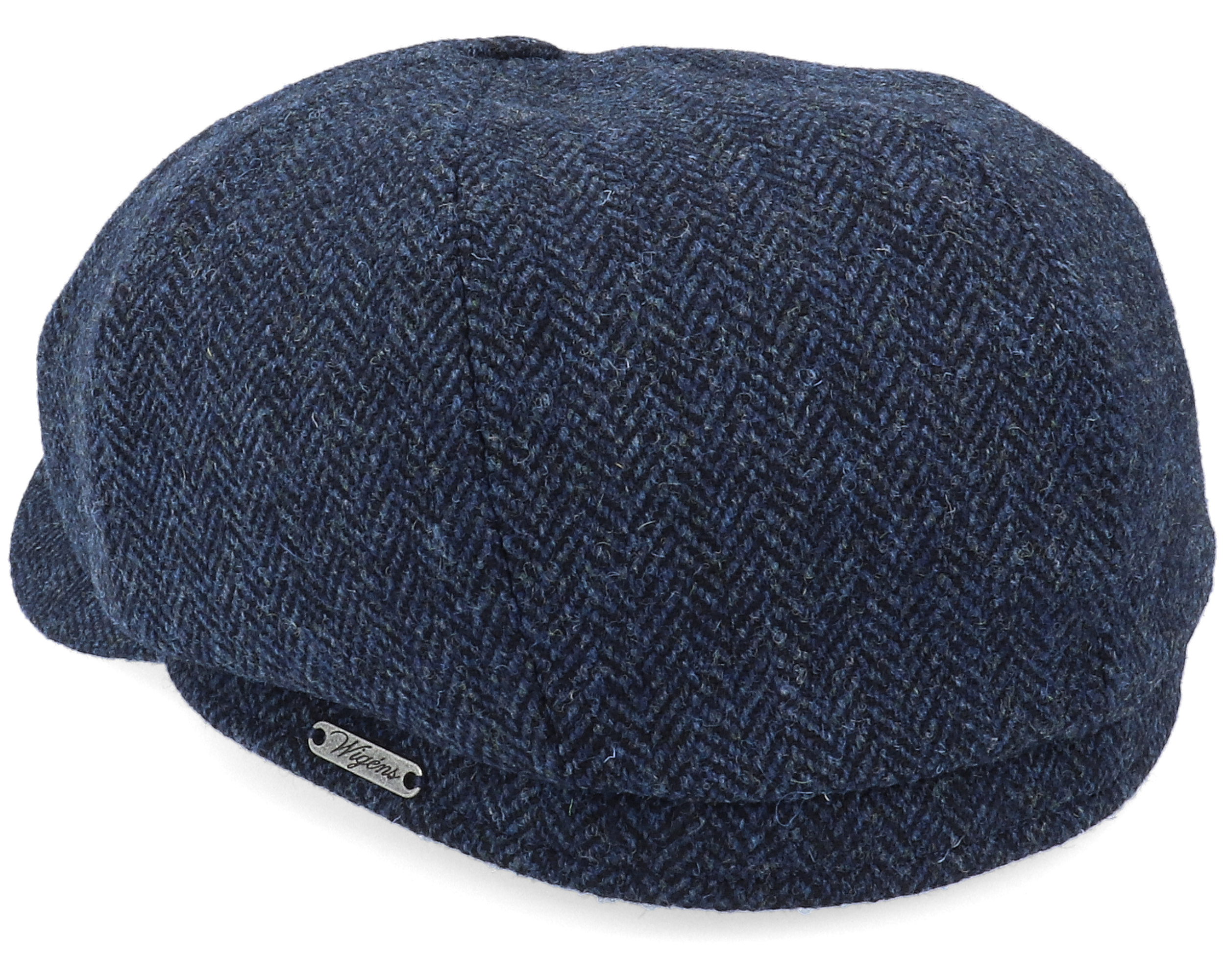 Newsboy Classic Cap Navy Flat Cap Wigéns caps