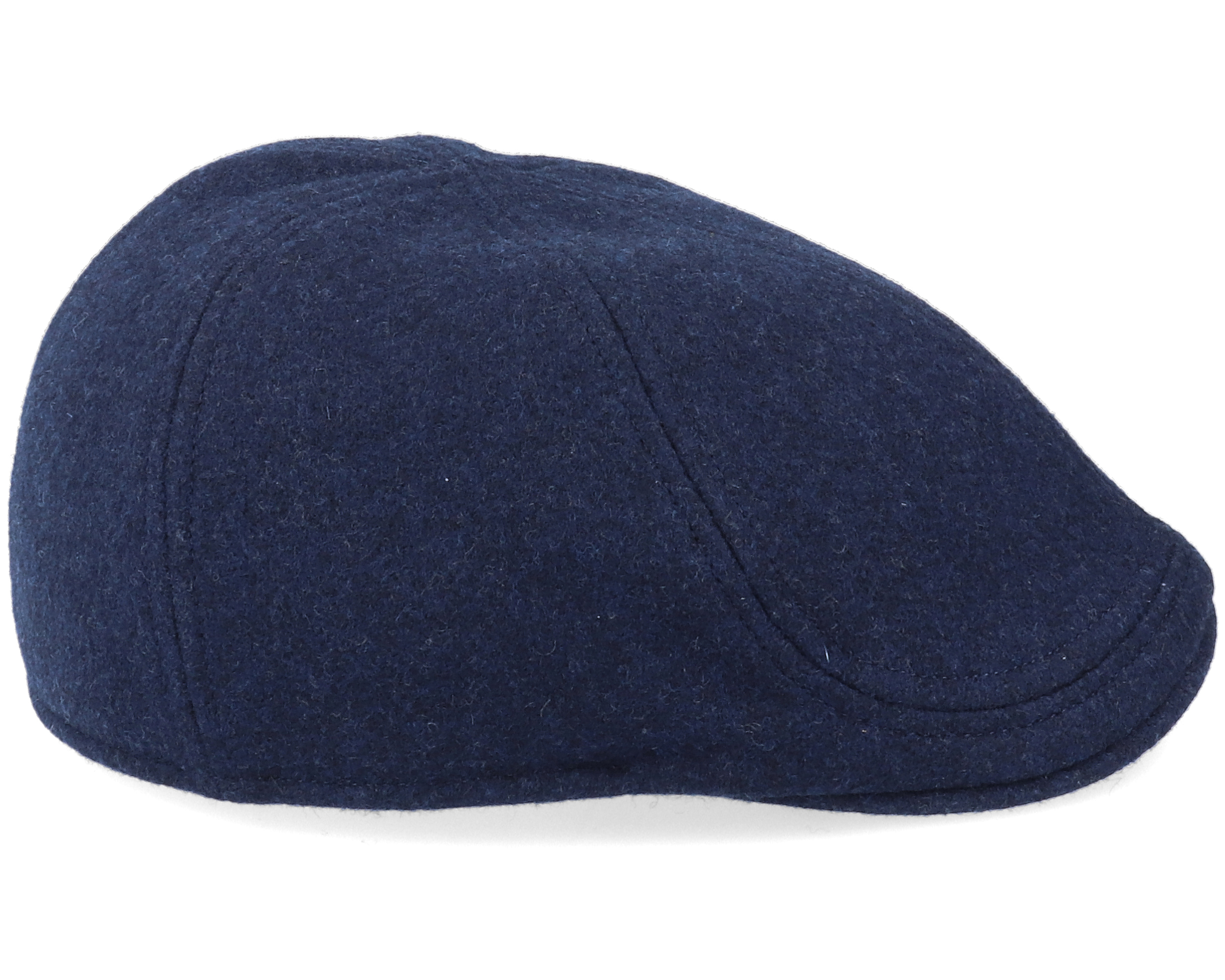 Pub Cap Blue Melange Flat Cap Wigéns caps
