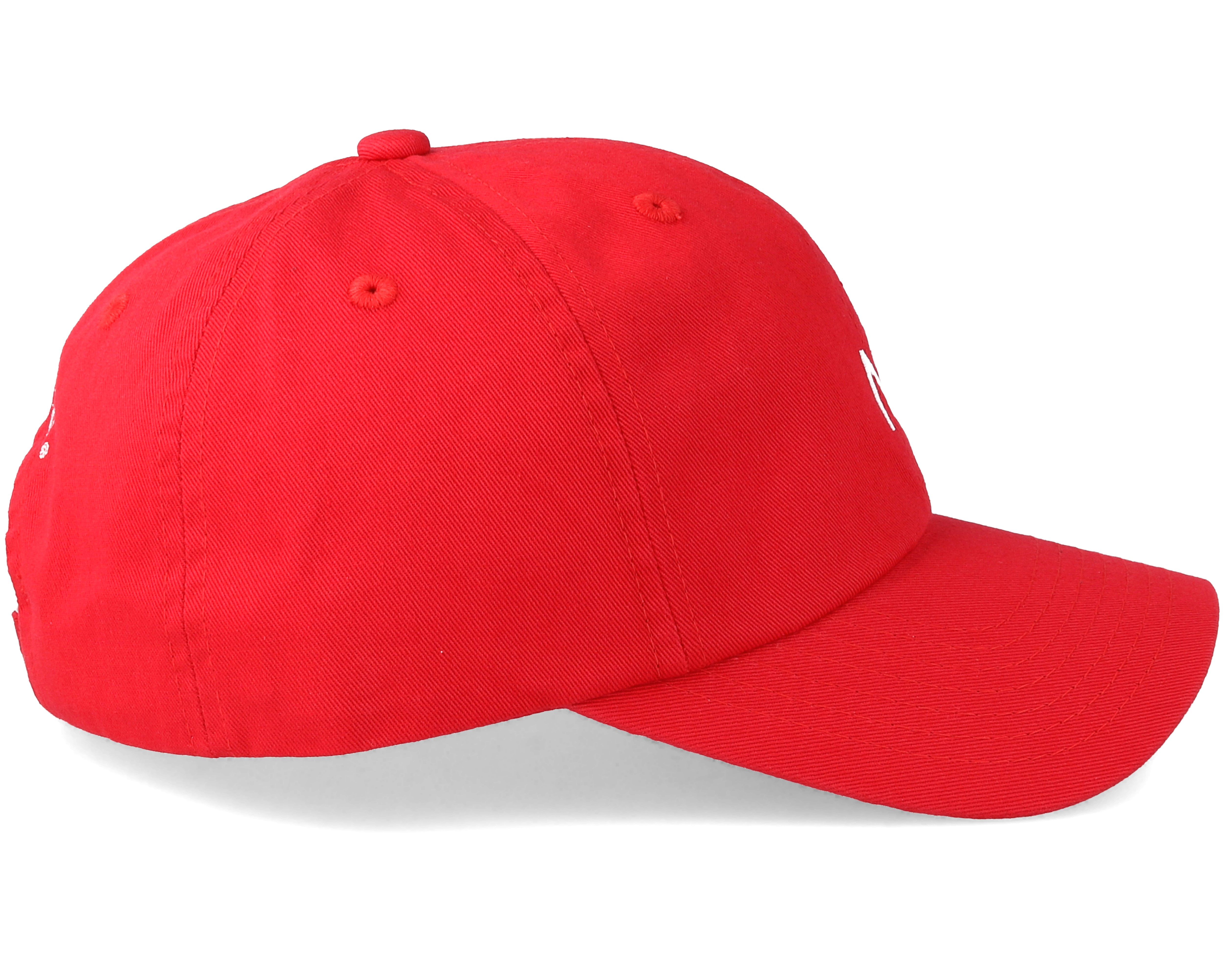 Corduroy Baseball Cap Red Adjustable New Black caps Hatstore.co.uk