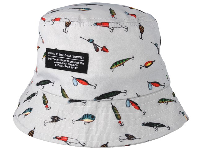 fishing lure bucket hat