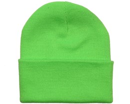 Fluorescent Green Beanie - Beanie Basic