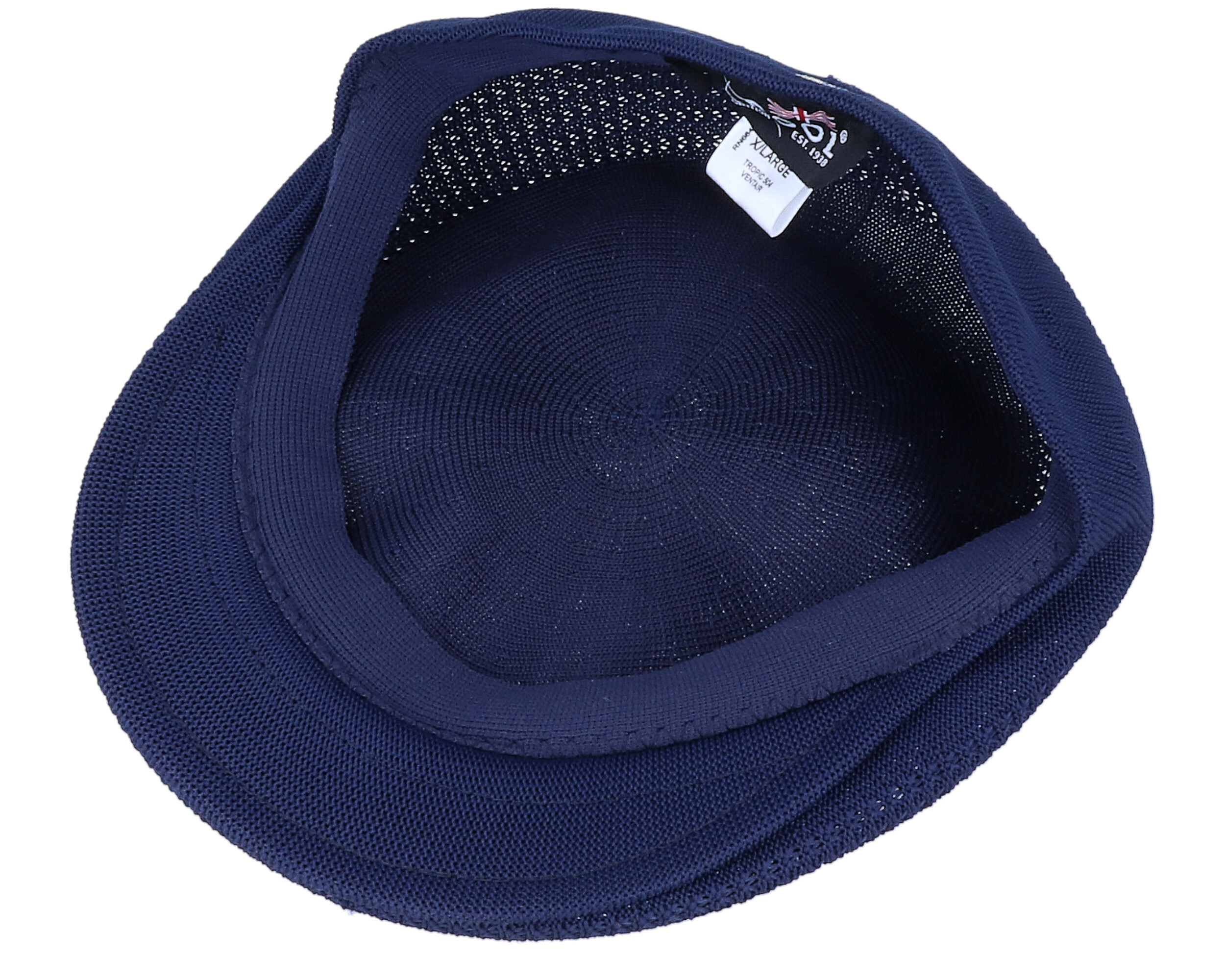 Tropic 504 Ventair Navy Flat Cap Kangol caps