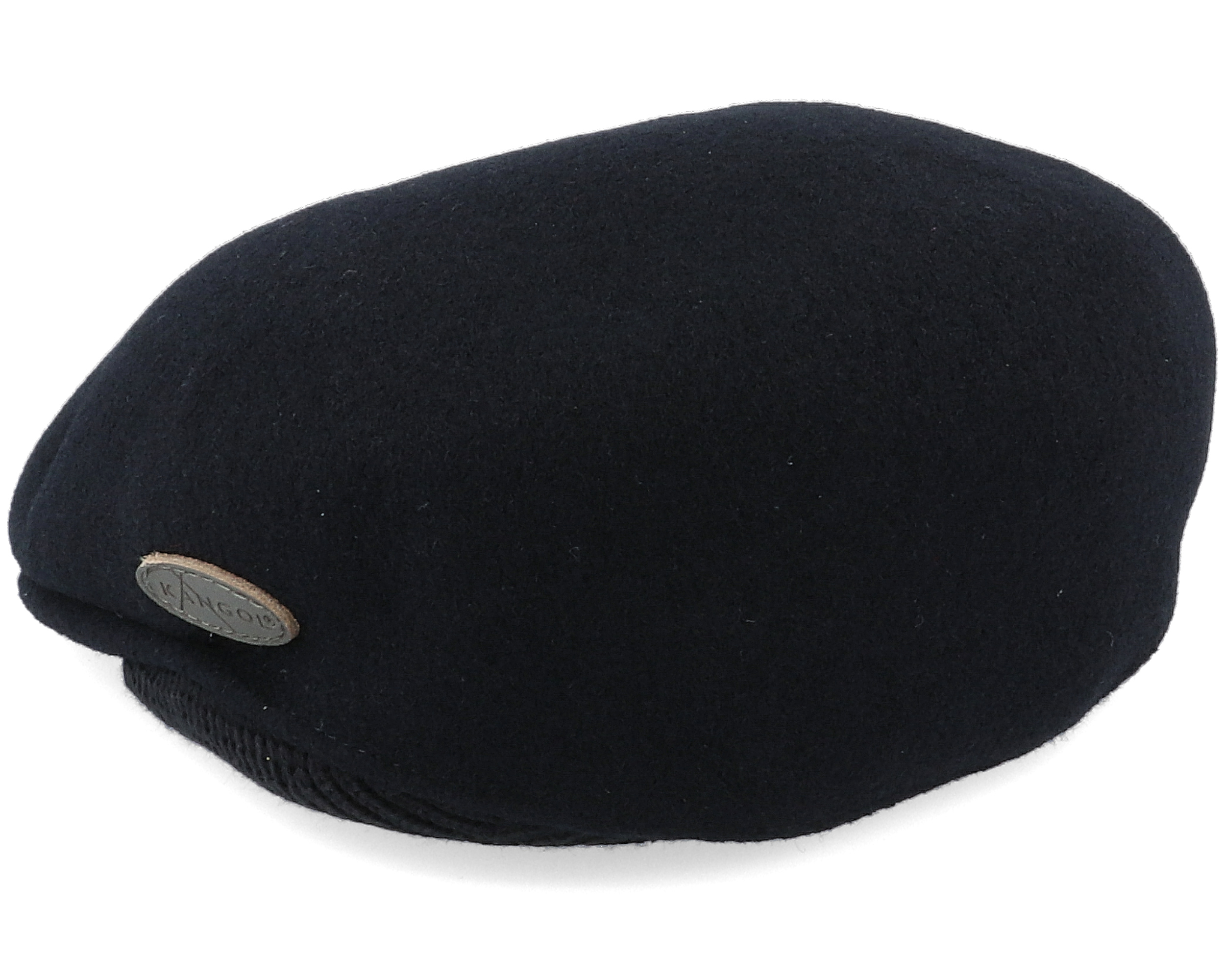 Wool 504 Black Earlap Kangol Cappellino Hatstore