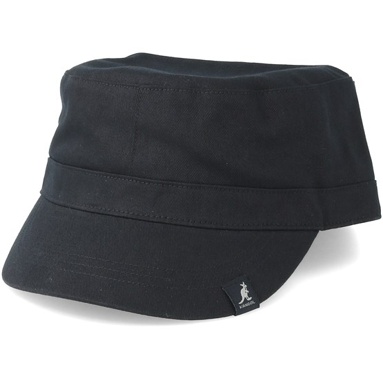kangol black army cap