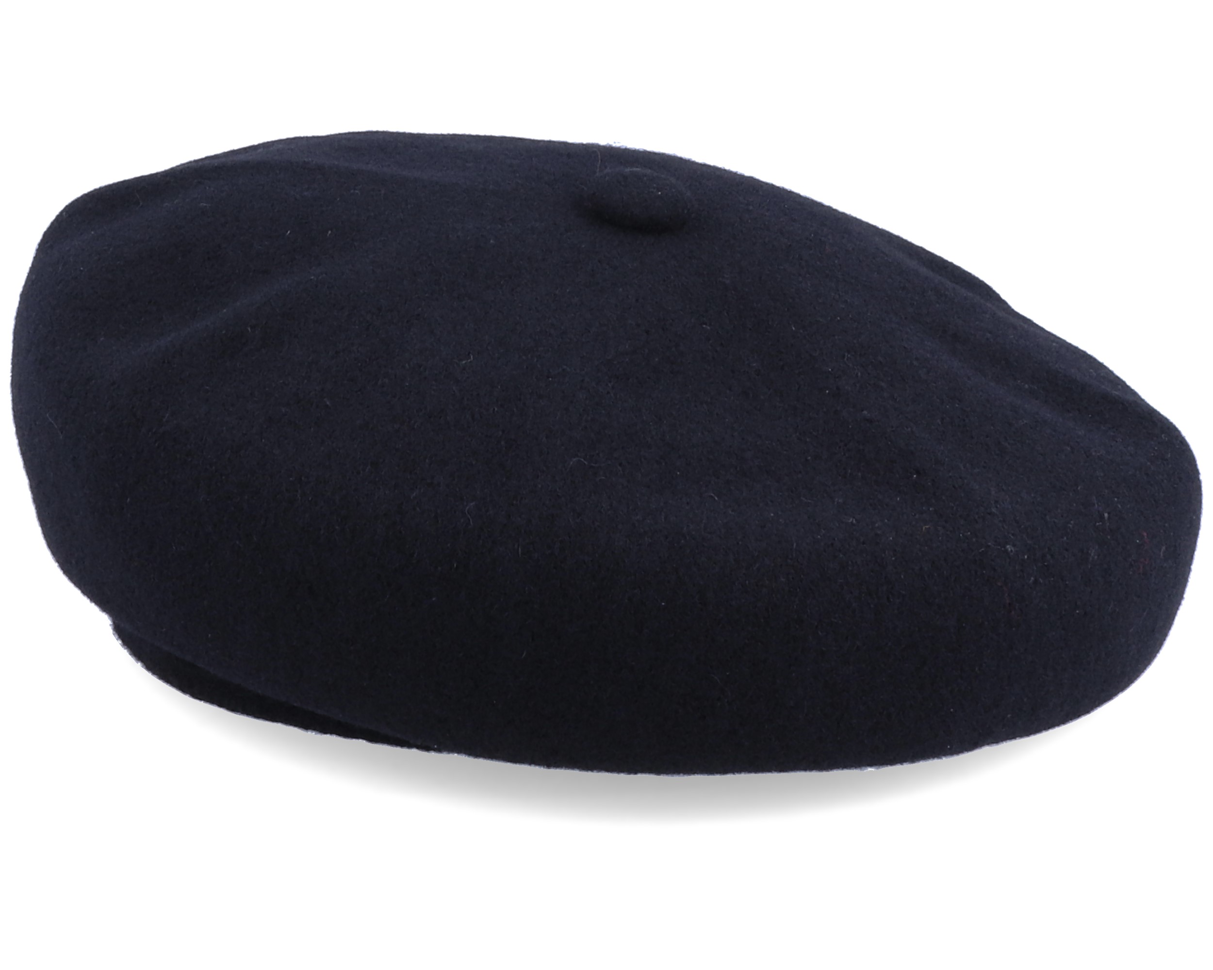 Wool Jax Black Beret - Kangol hats - Hatstoreworld.com