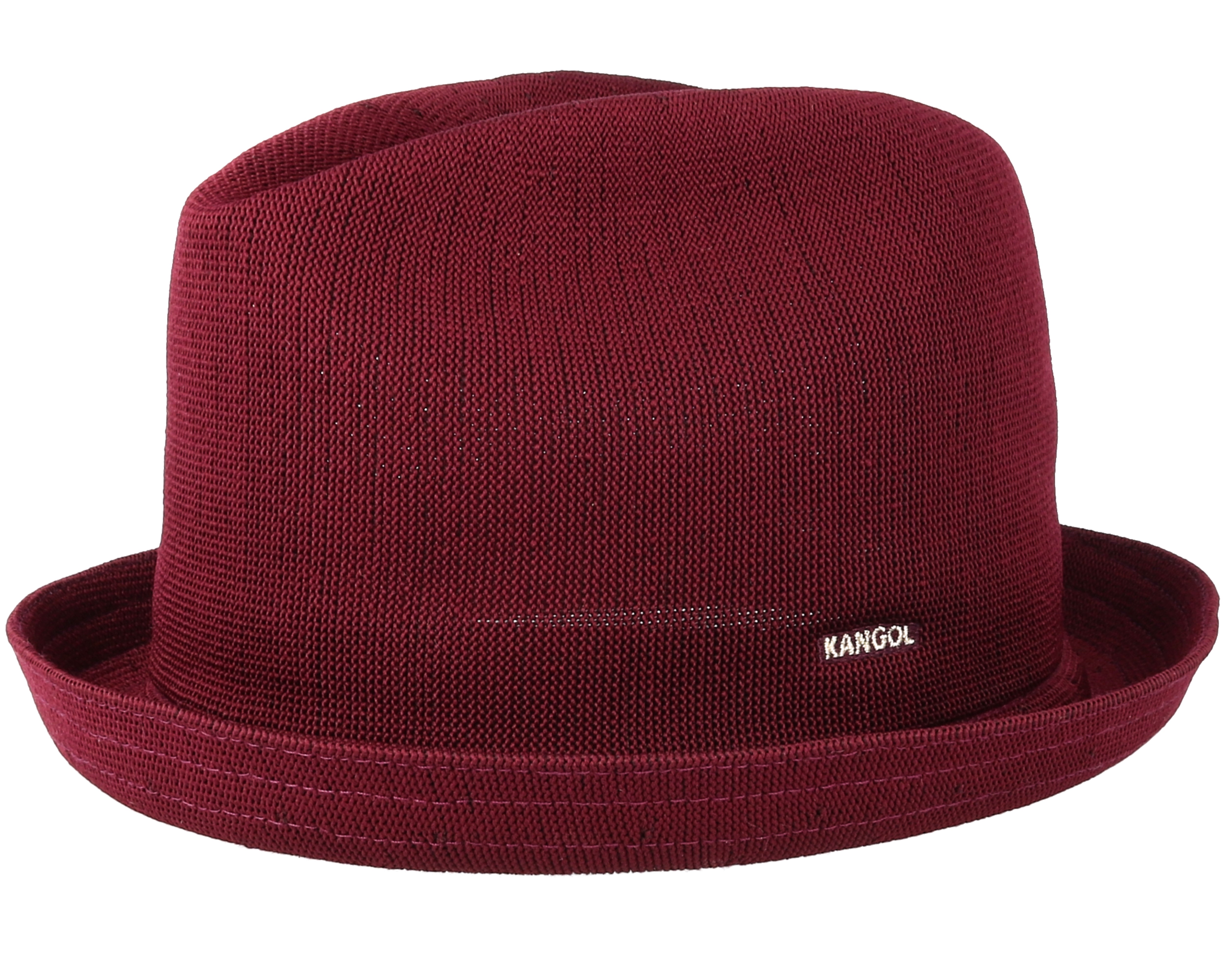 Tropic Player Burgundy Fedora Kangol hats Hatstore.co.uk