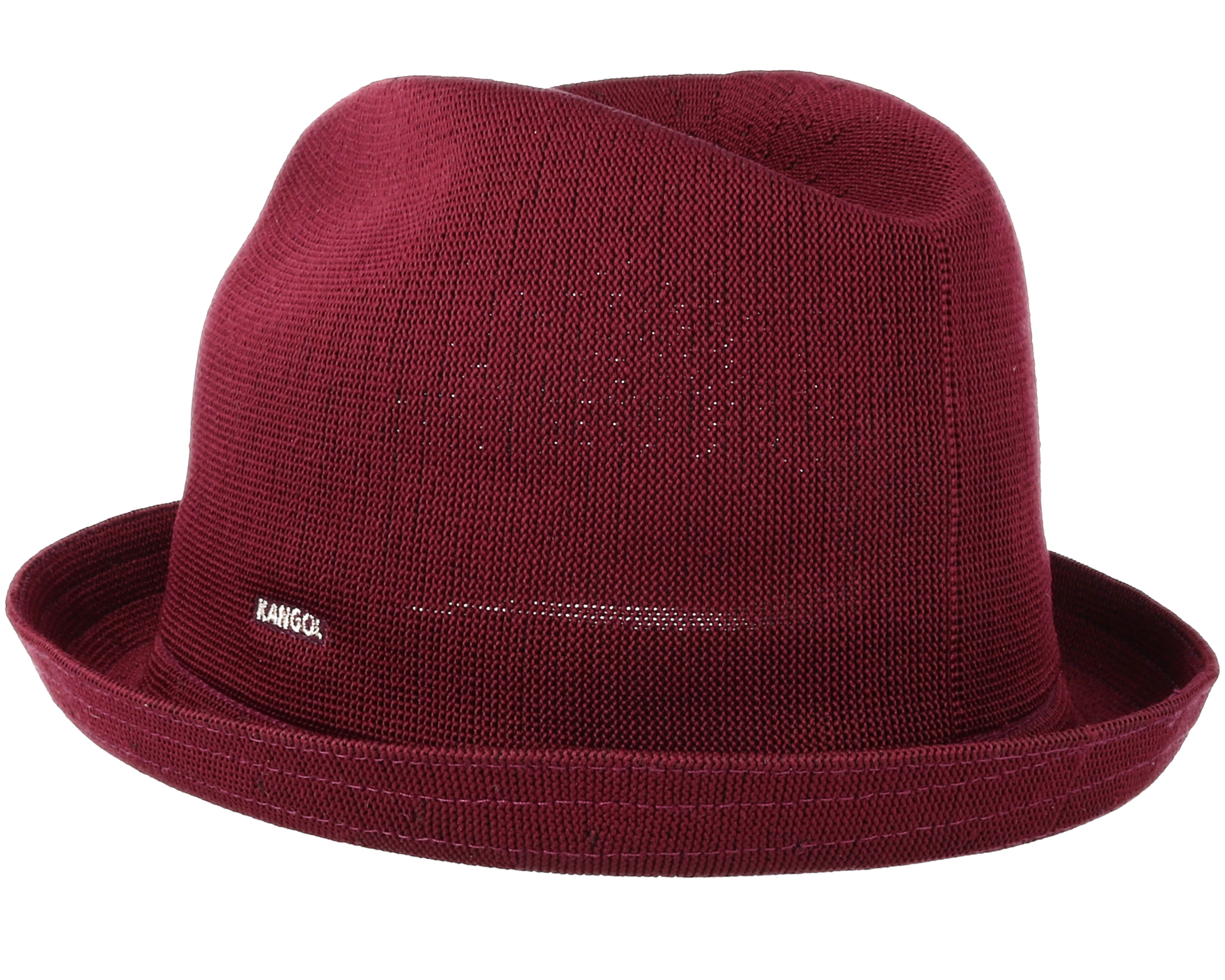 Tropic Player Burgundy Fedora Kangol hats Hatstore.co.uk