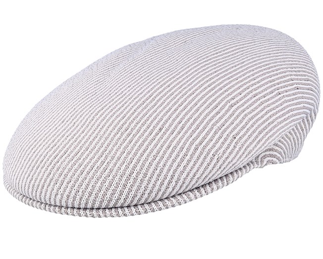 white flat cap