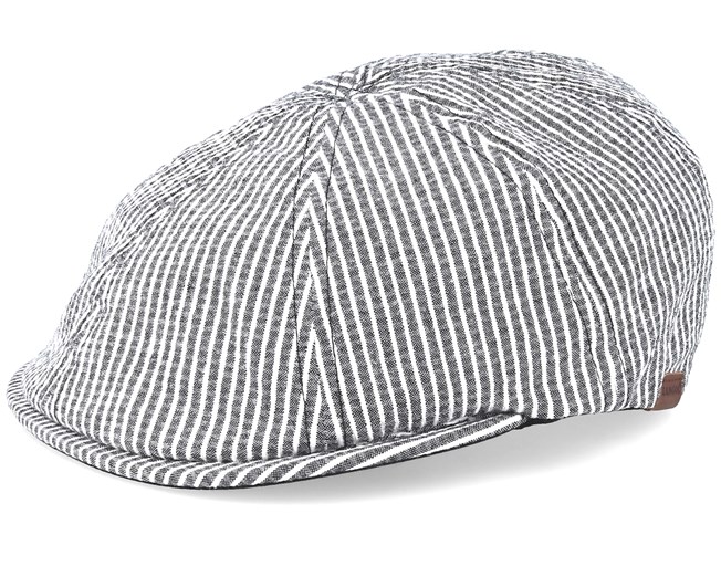 seersucker flat cap