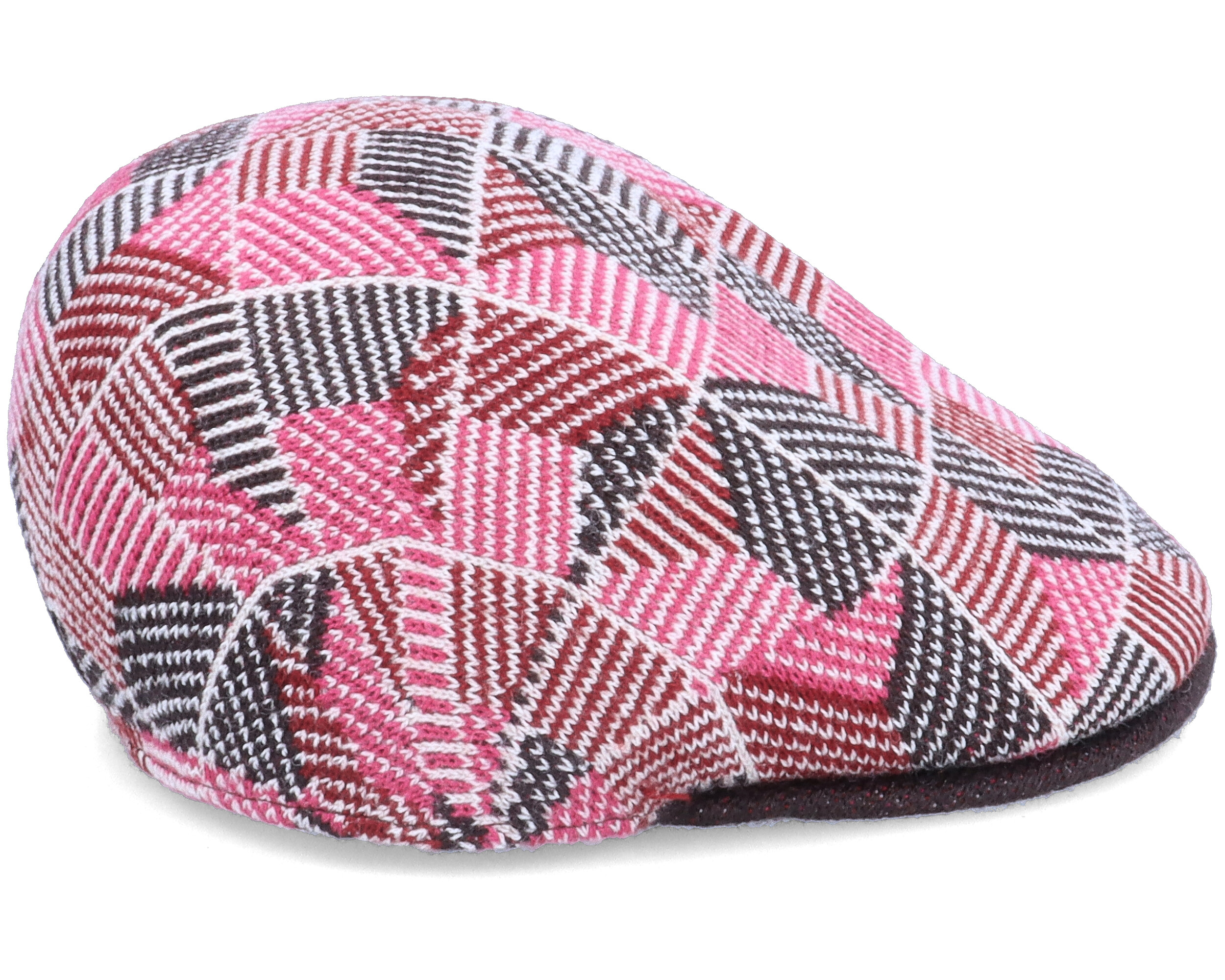 Tiled 507 Electric Pink Flat Cap Kangol cap Hatstore.ch