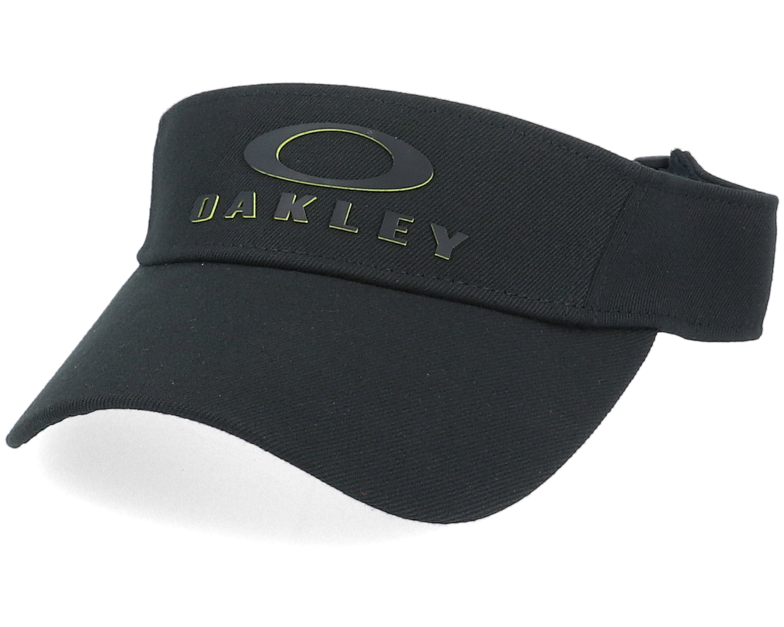 Logo Edge Visor 4.0 Blackout Visor Oakley caps