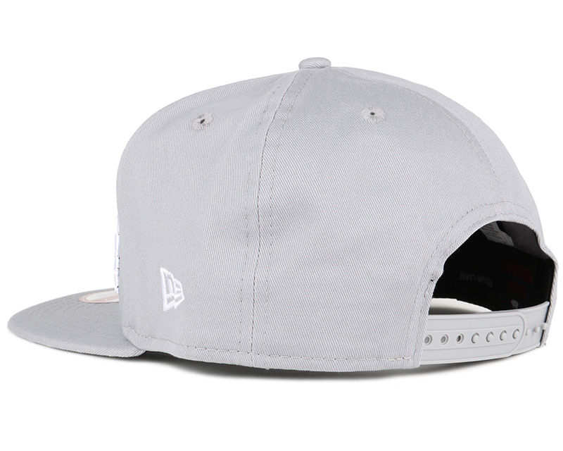 grey snapback new era