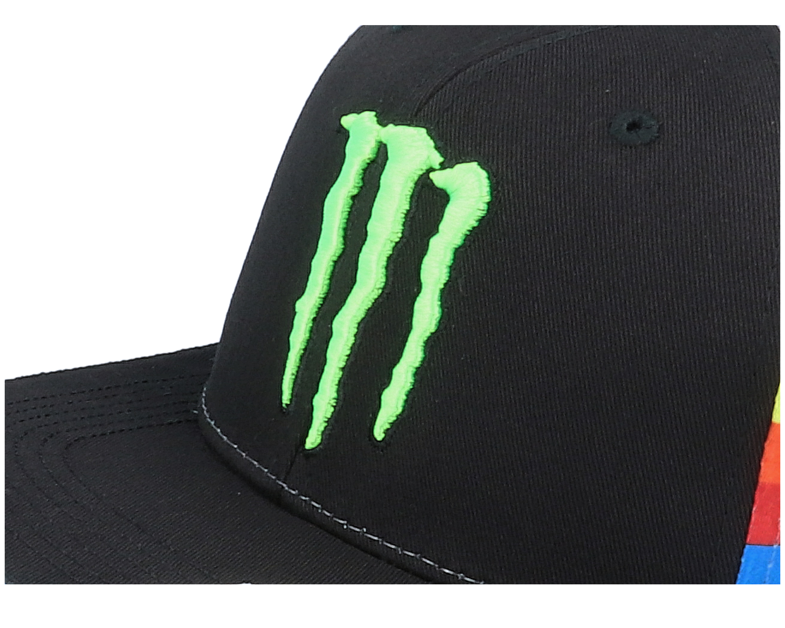 Ken Block 20 Official Monster Black Snapback Hoonigan caps