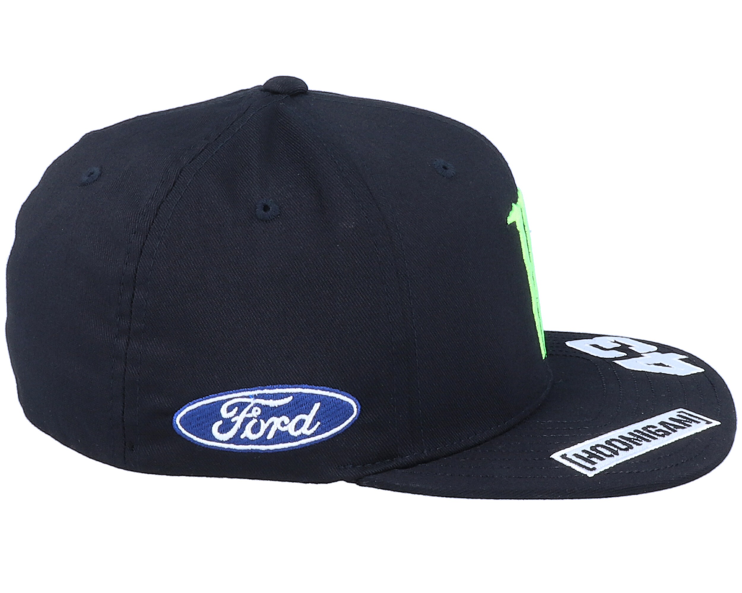 Official Monster Ken Block Black Fitted Hoonigan caps Hatstore.co.uk