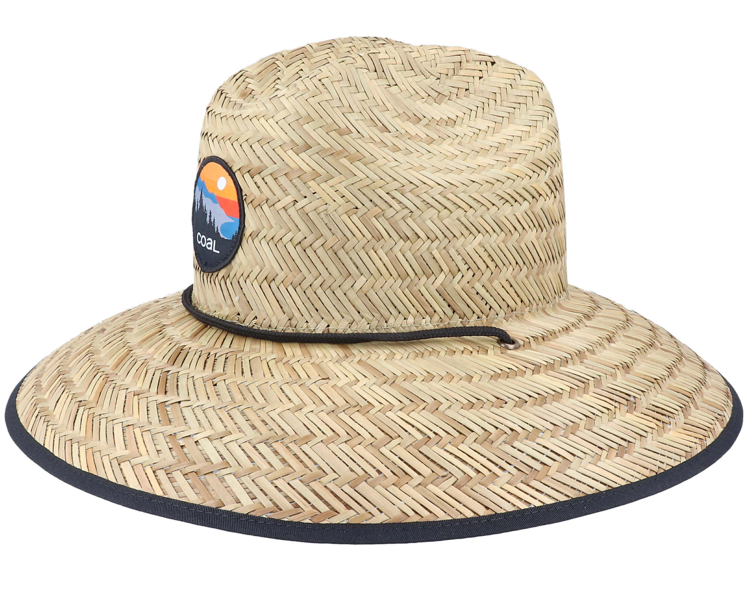 Clearwater Natural Straw Hat - Coal hats | Hatstore.co.uk