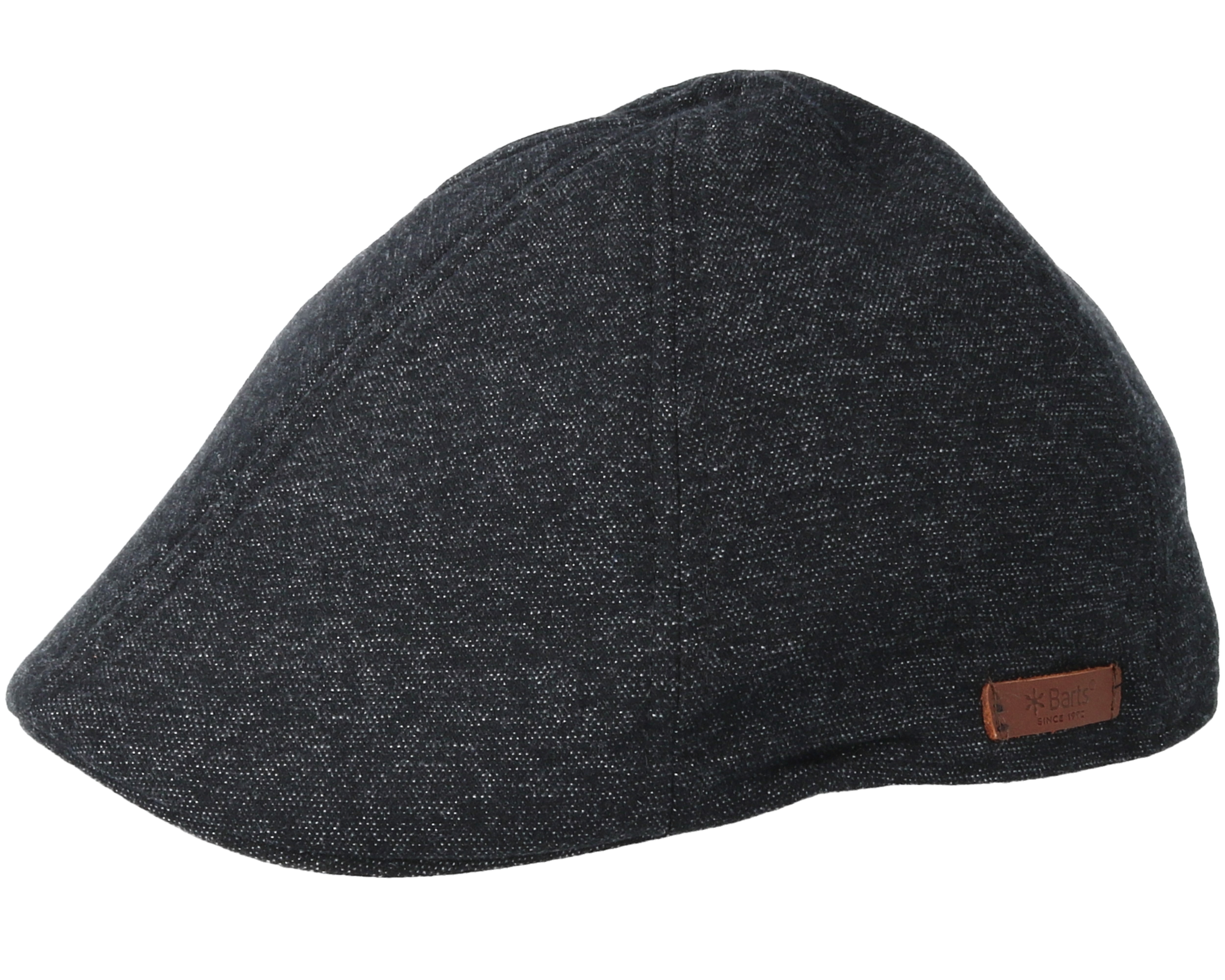 Mr. Mitchell Black Flat Cap - Barts 