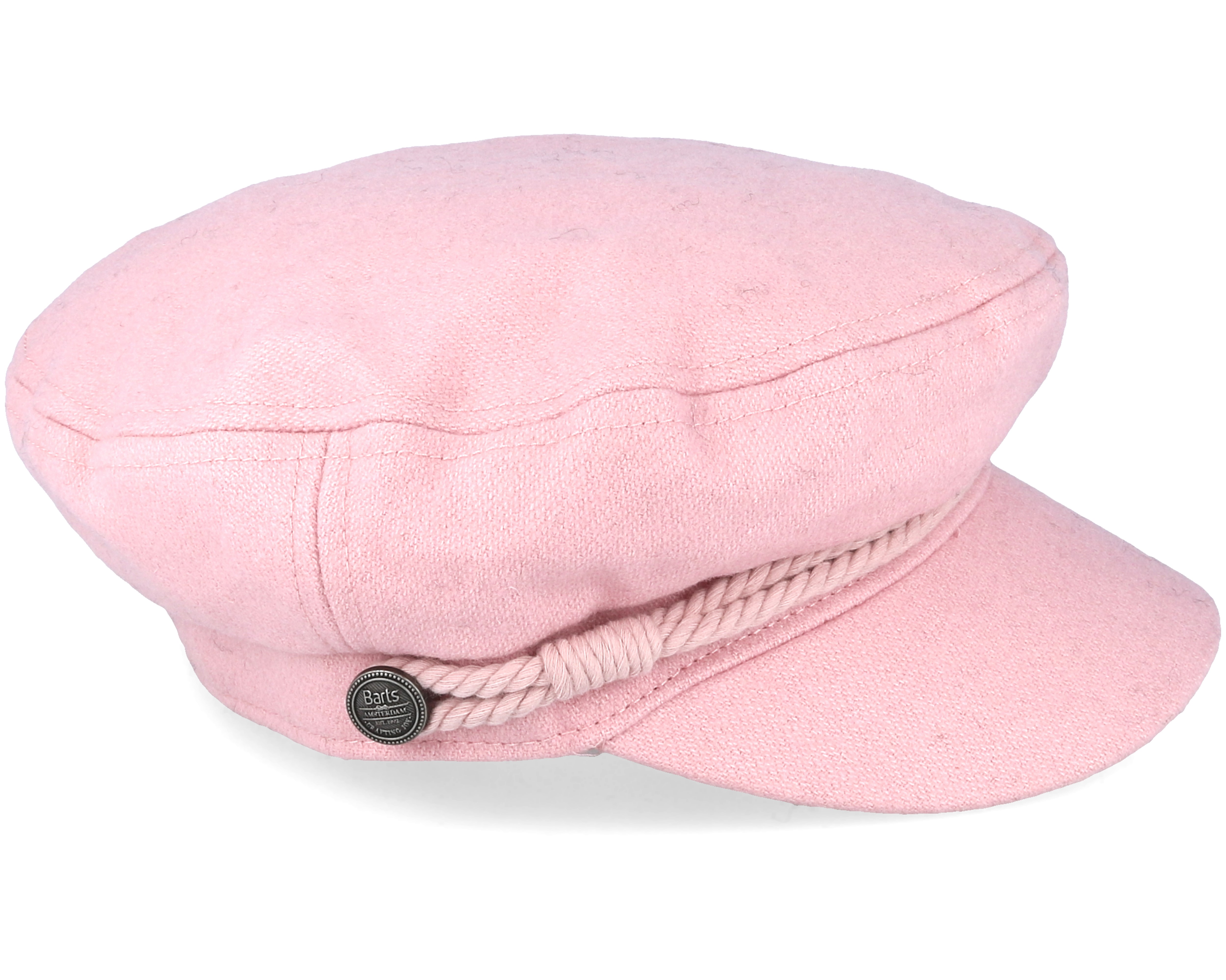 Skipper Dusty Pink Flat Cap Barts caps Hatstore.co.uk