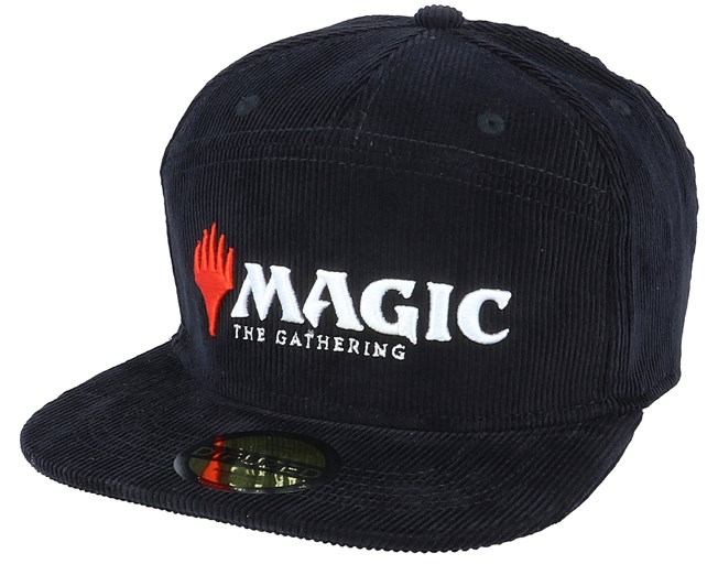 Magic The Gathering Baseball Cap 7 Panel Core Logo Official Black Snapback