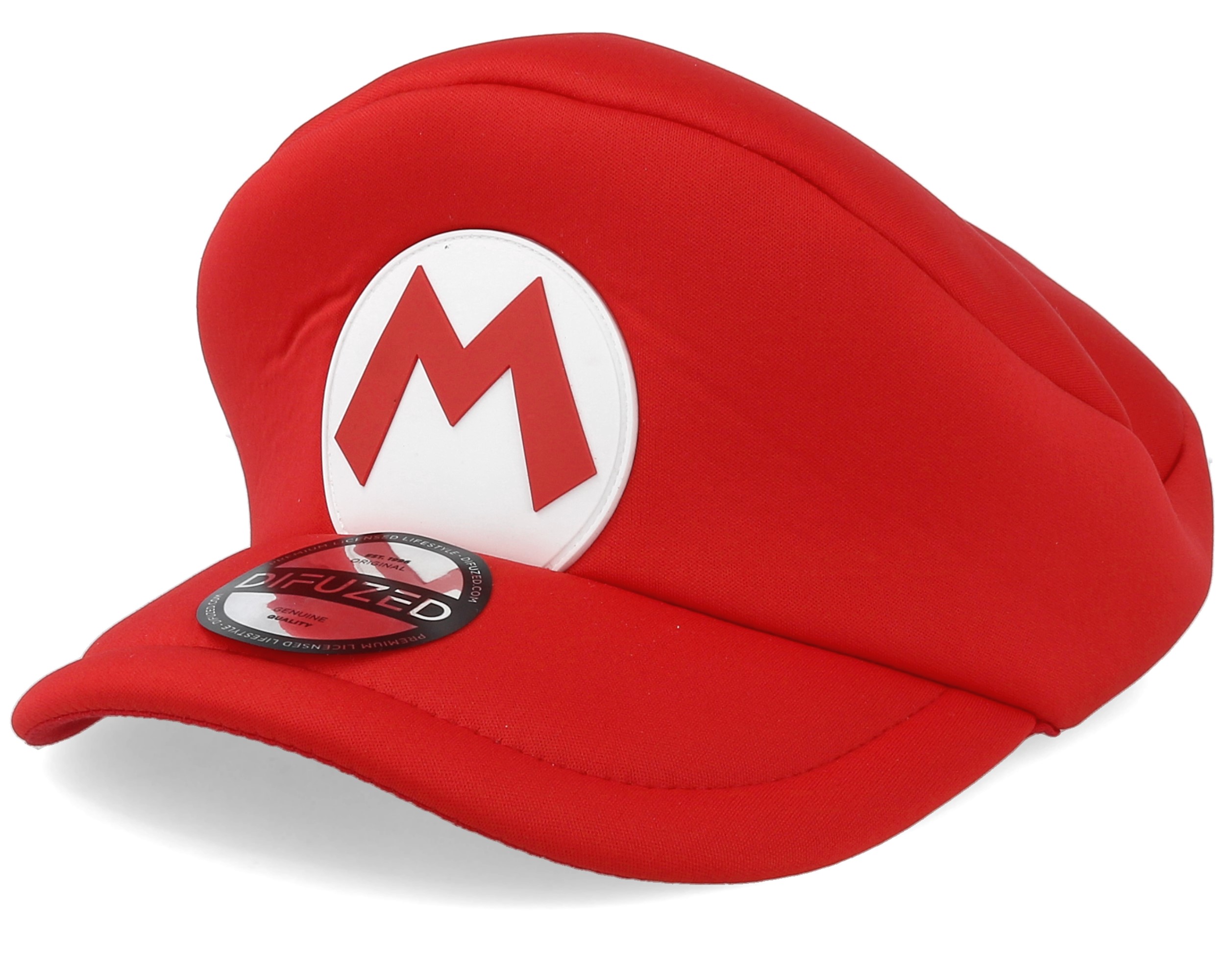 Super Mario Hat Red Flexfit - Nintendo caps Hatstoreworld.com