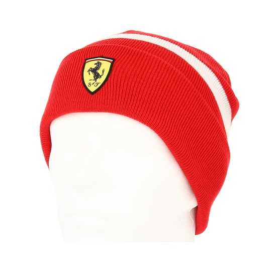 Knitted Red Cuff Ferrari Mutze Hatstore De