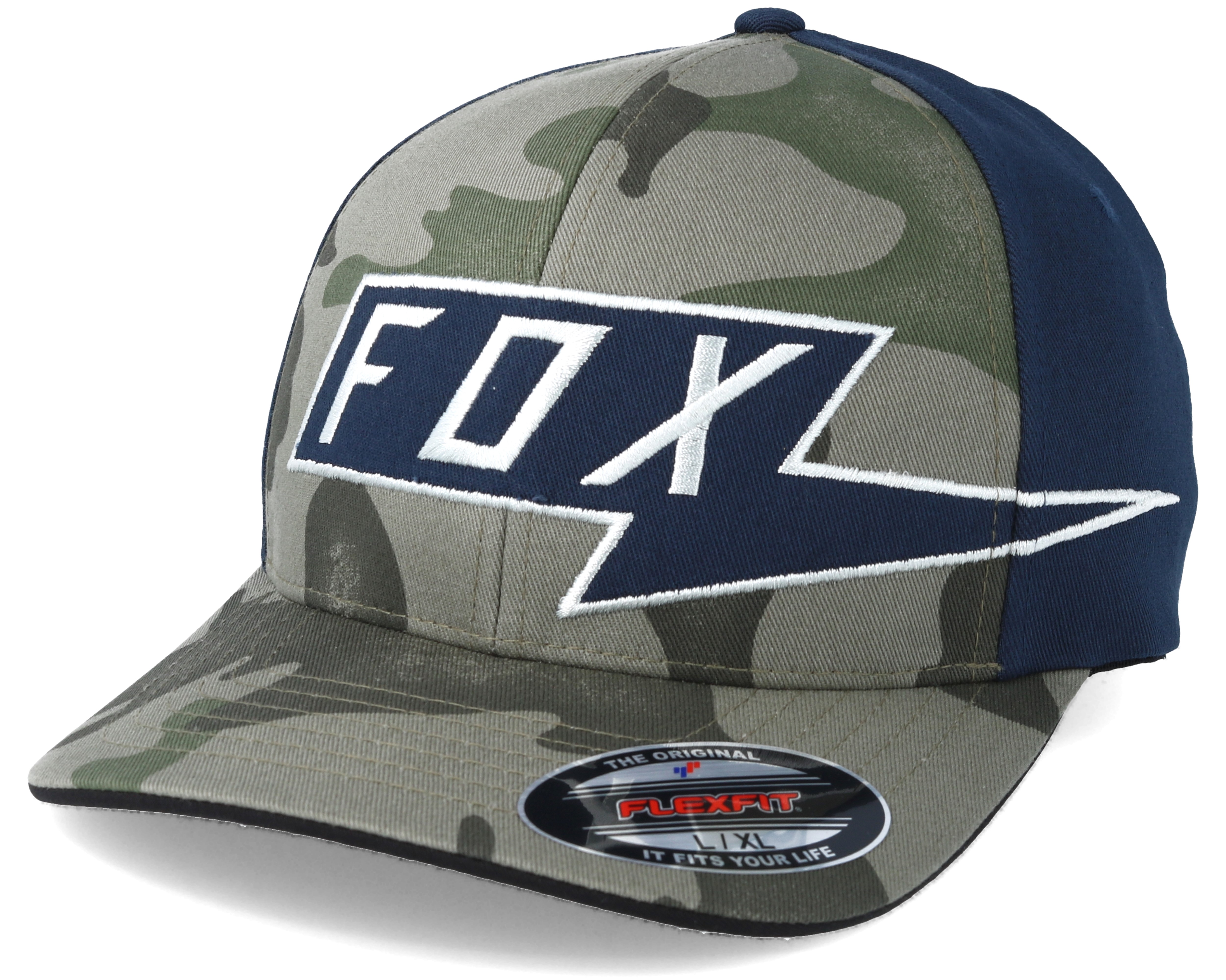 Amp Camo Flexfit Fox caps