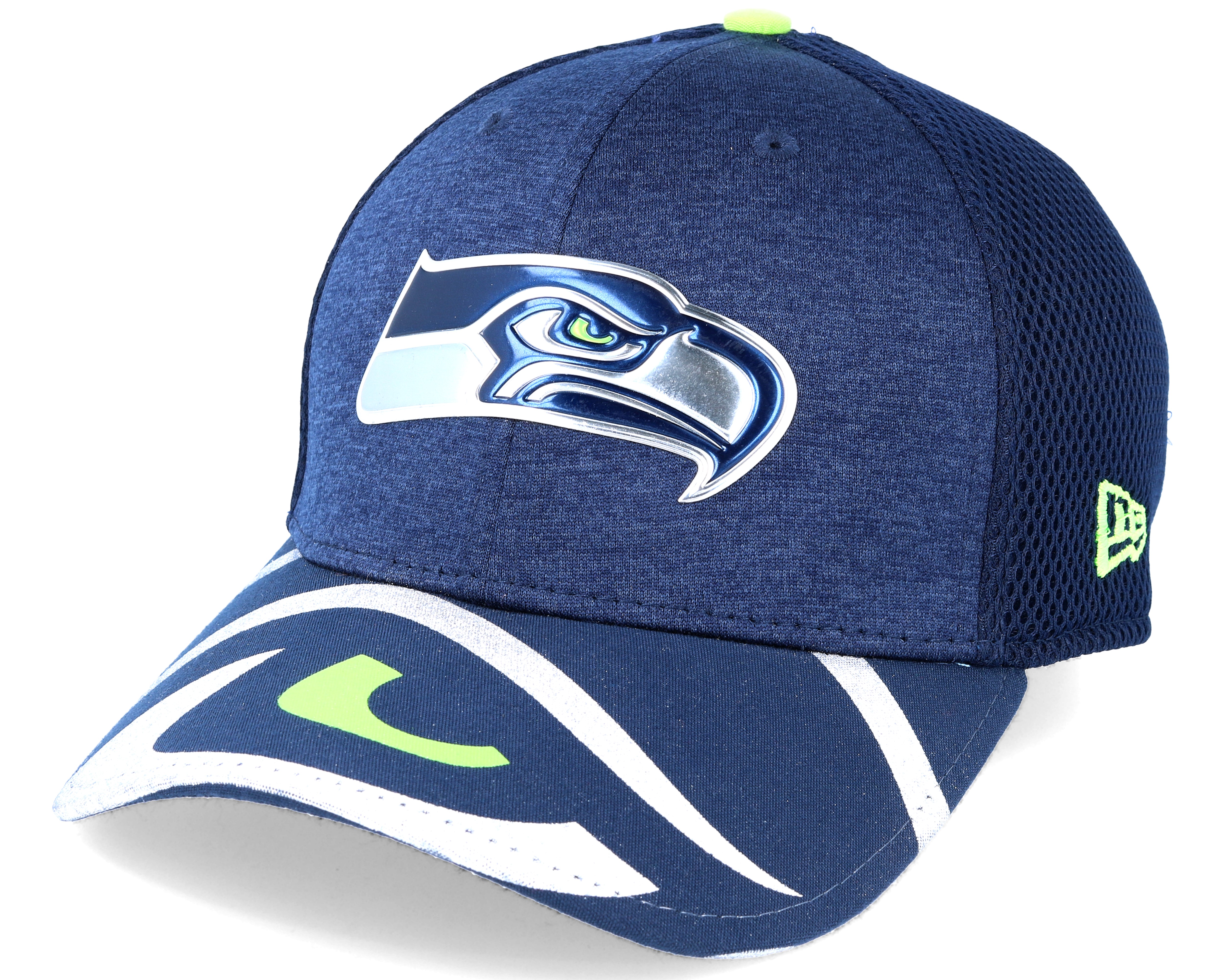 Seattle Seahawks Draft 2017 Navy Flexfit New Era caps Hatstore.co.uk