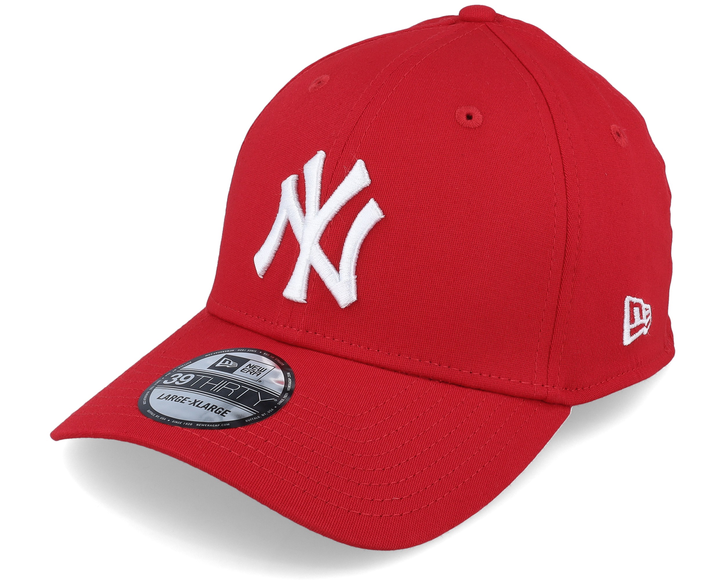 New York Yankees 39Thirty Scarlet/White Flexfit - New Era caps |  Hatstore.co.uk