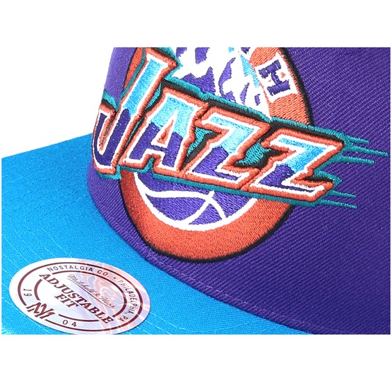 utah jazz snapback mitchell and ness