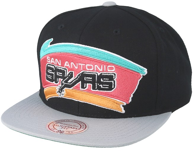 Mitchell /& Ness Casquette San Antonio Spurs XL Logo