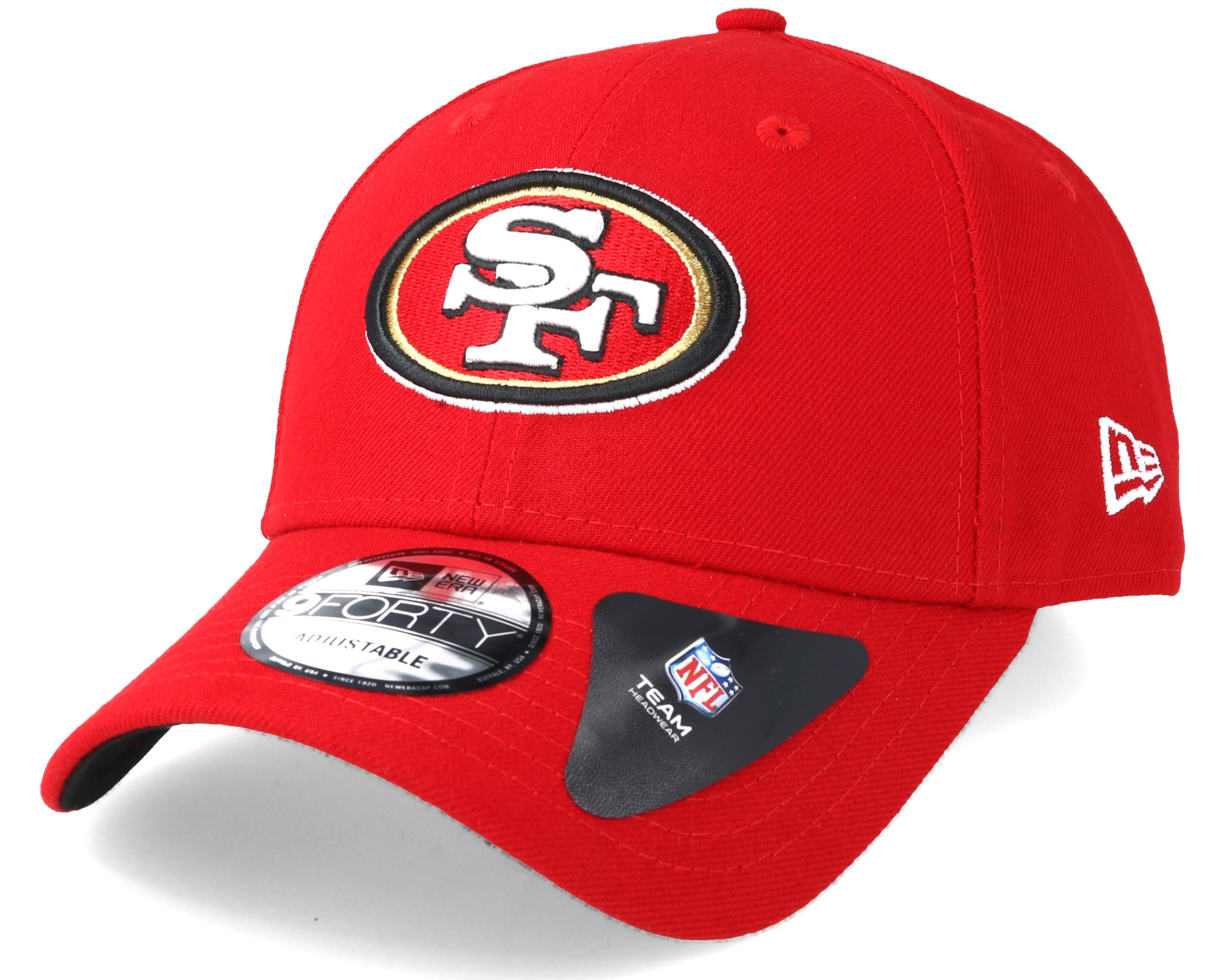 San Francisco 49ers The League Red Adjustable New Era caps