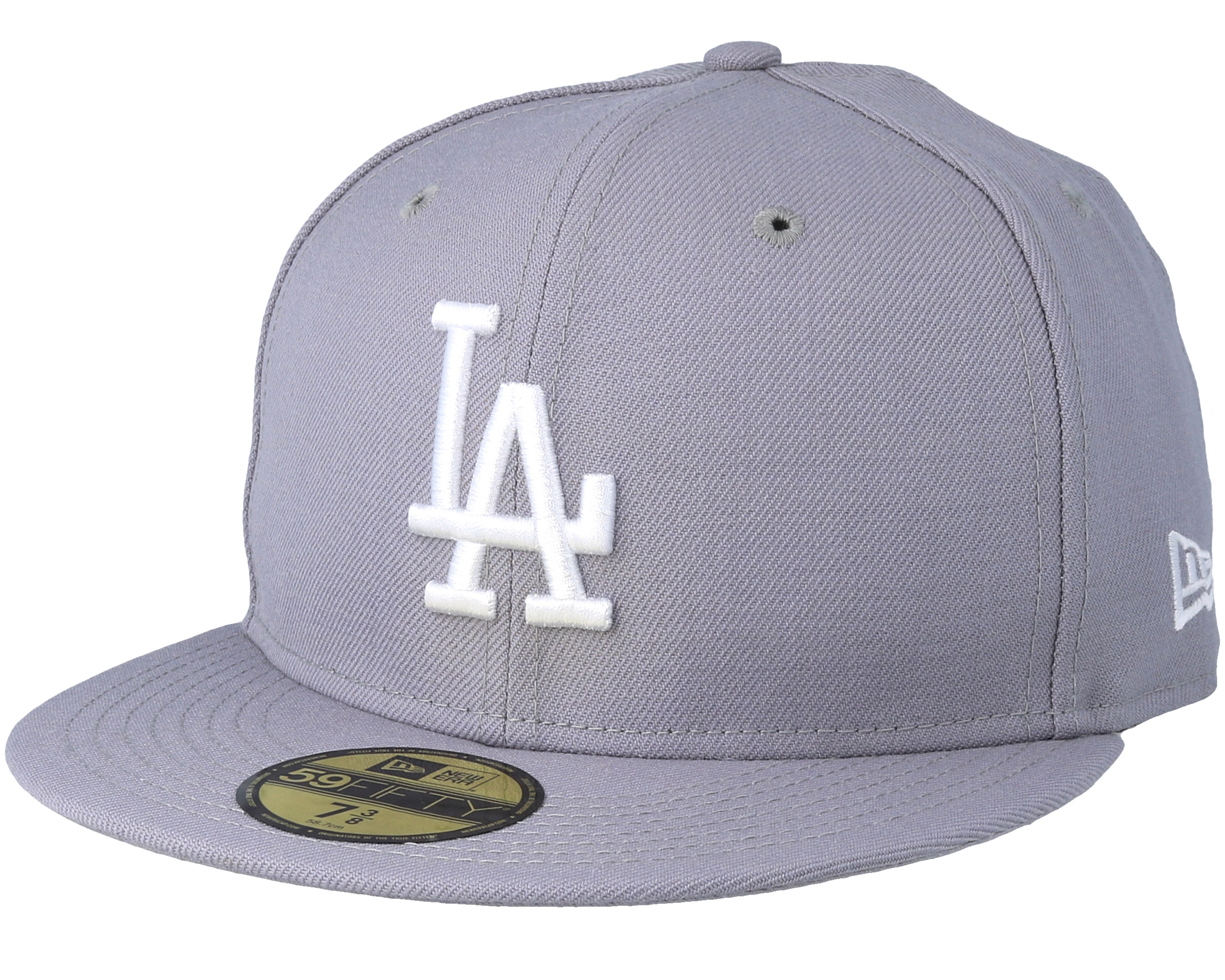 Los Angeles Dodgers 59Fifty Basic Grey Fitted - New Era бейсболку
