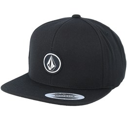 Quarter Twill Black Snapback - Volcom 