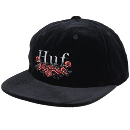 vans rose black strapback hat